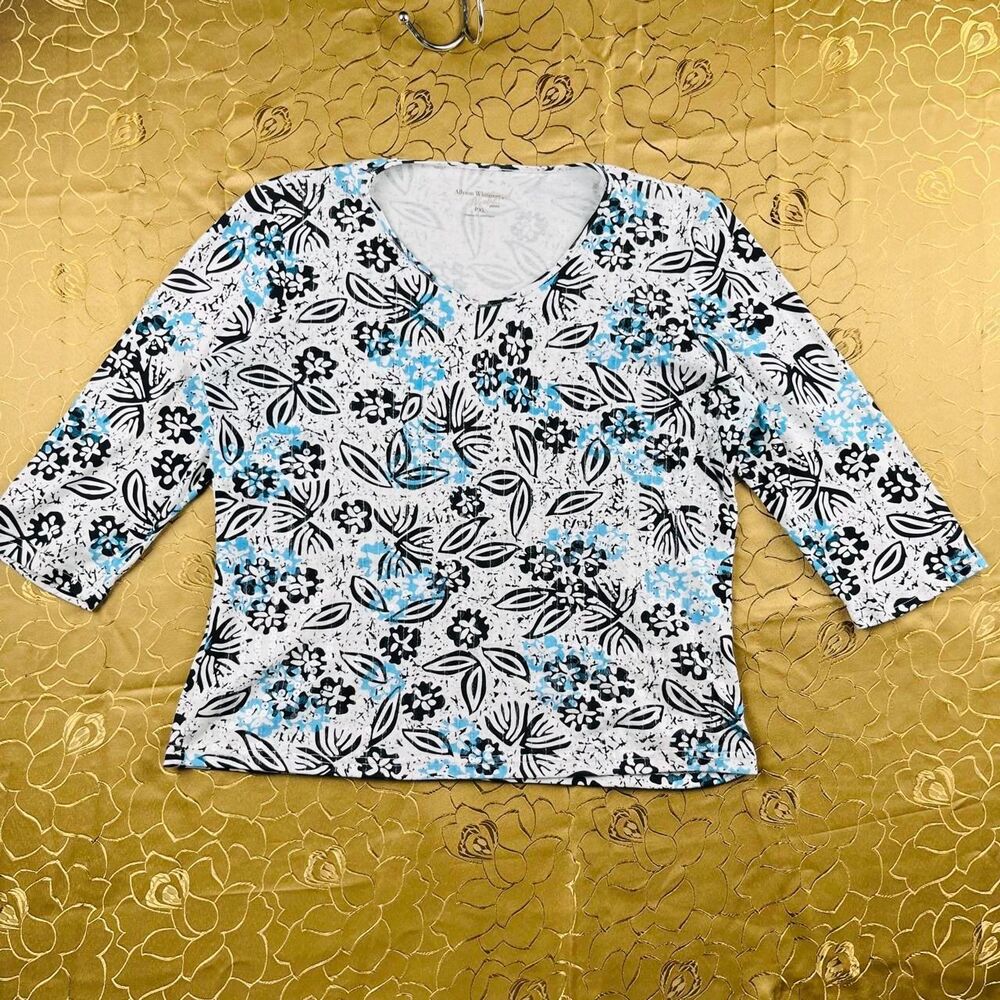 ALLYSON WHITMORE Women's multi Blouse XL